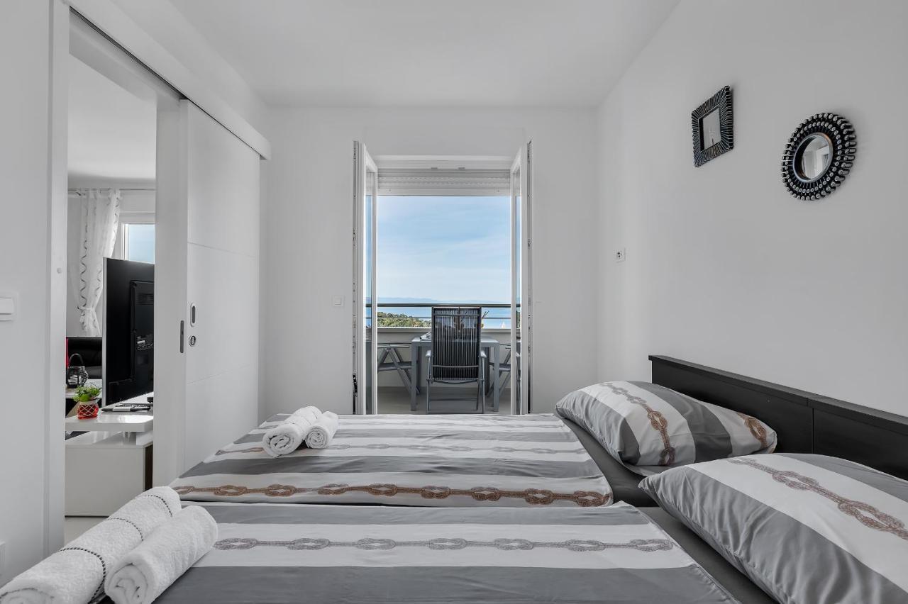 מאקרסקה Apartment Navis, Sea View מראה חיצוני תמונה